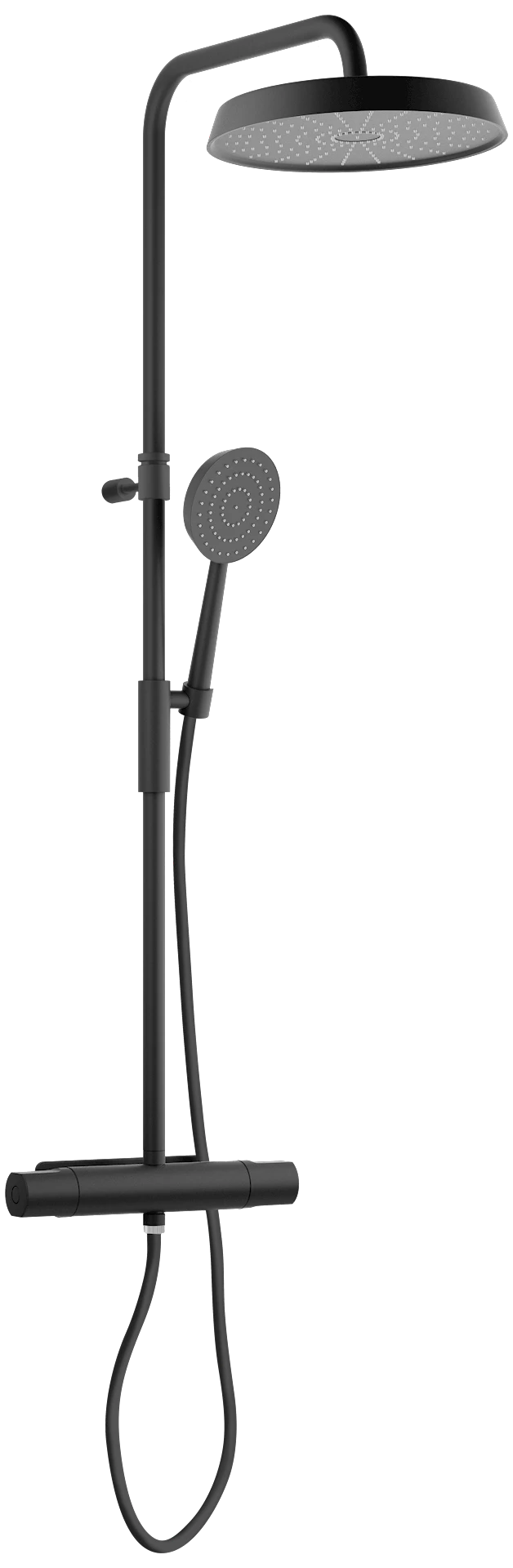 ART9423035 - ARM7200 takdusjsett, sort matt - 