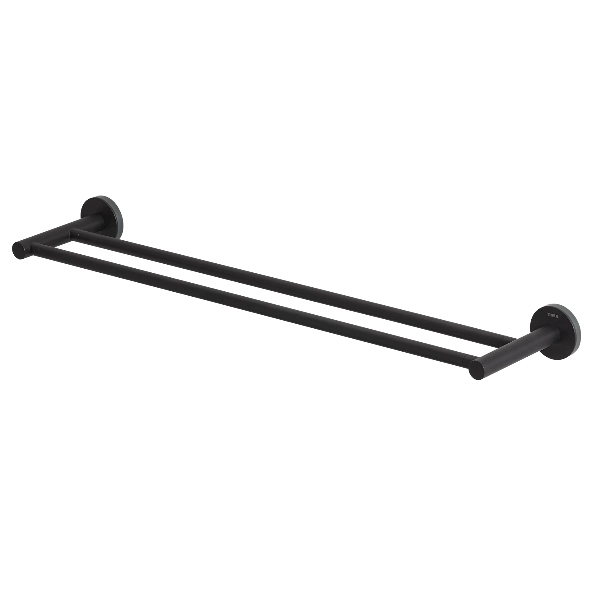 ART1316230746 - Tiger Urban håndklestang 60 dobbel, sort matt - 
