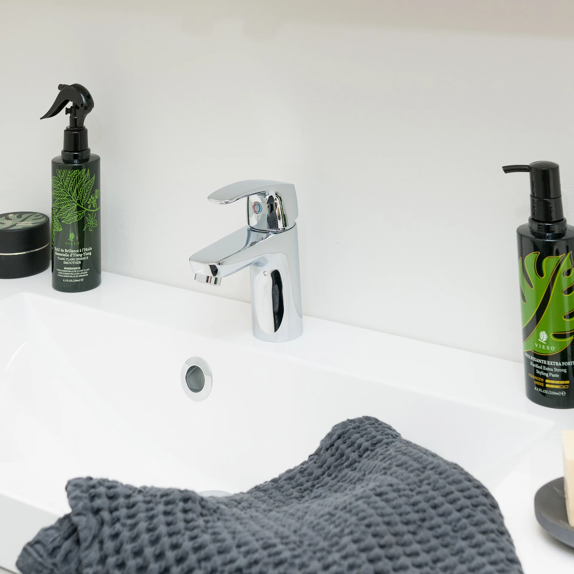 Oras Safira 1010F servantbatteri, krom