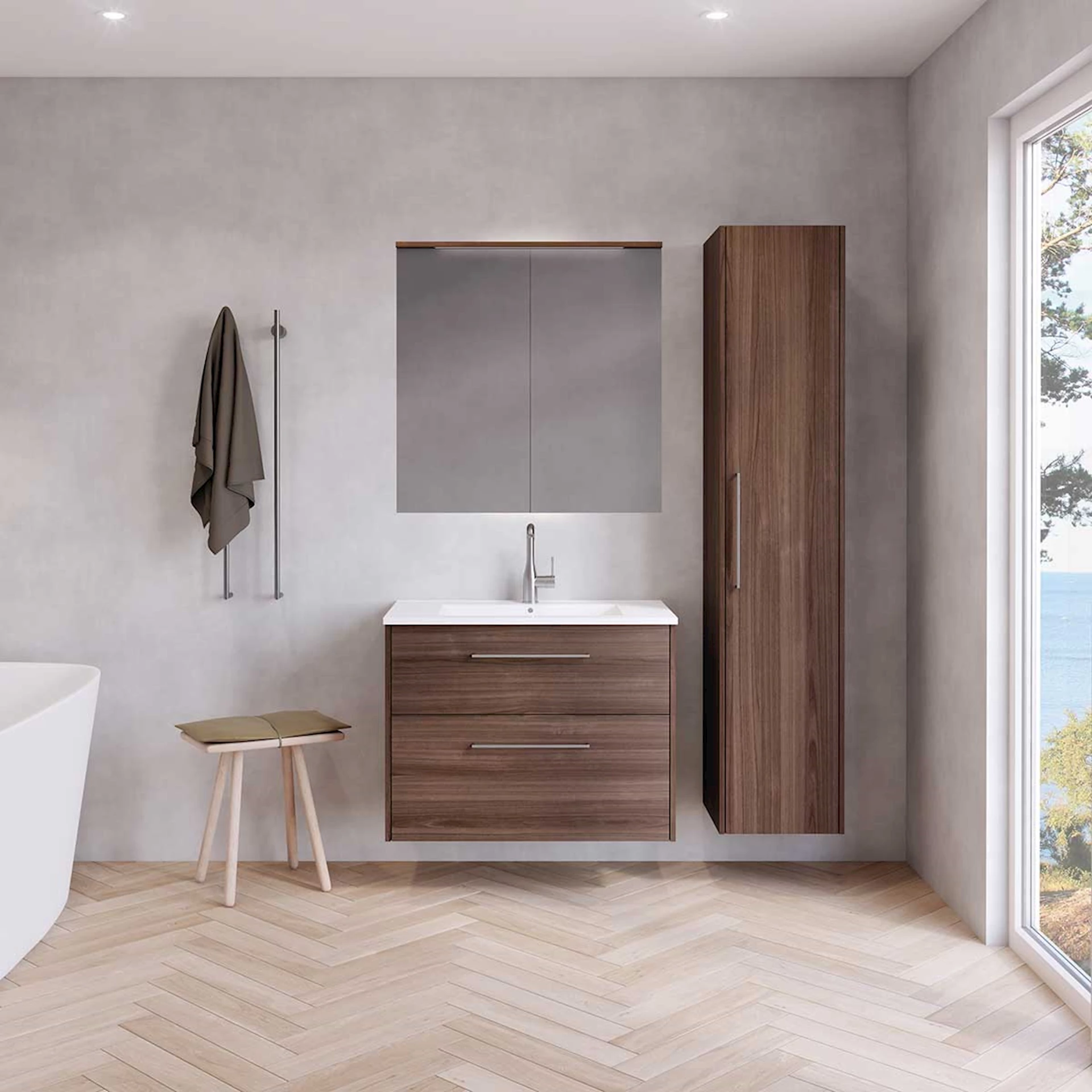 VB20240210H - Innovent valnøtt m/høyskap - 