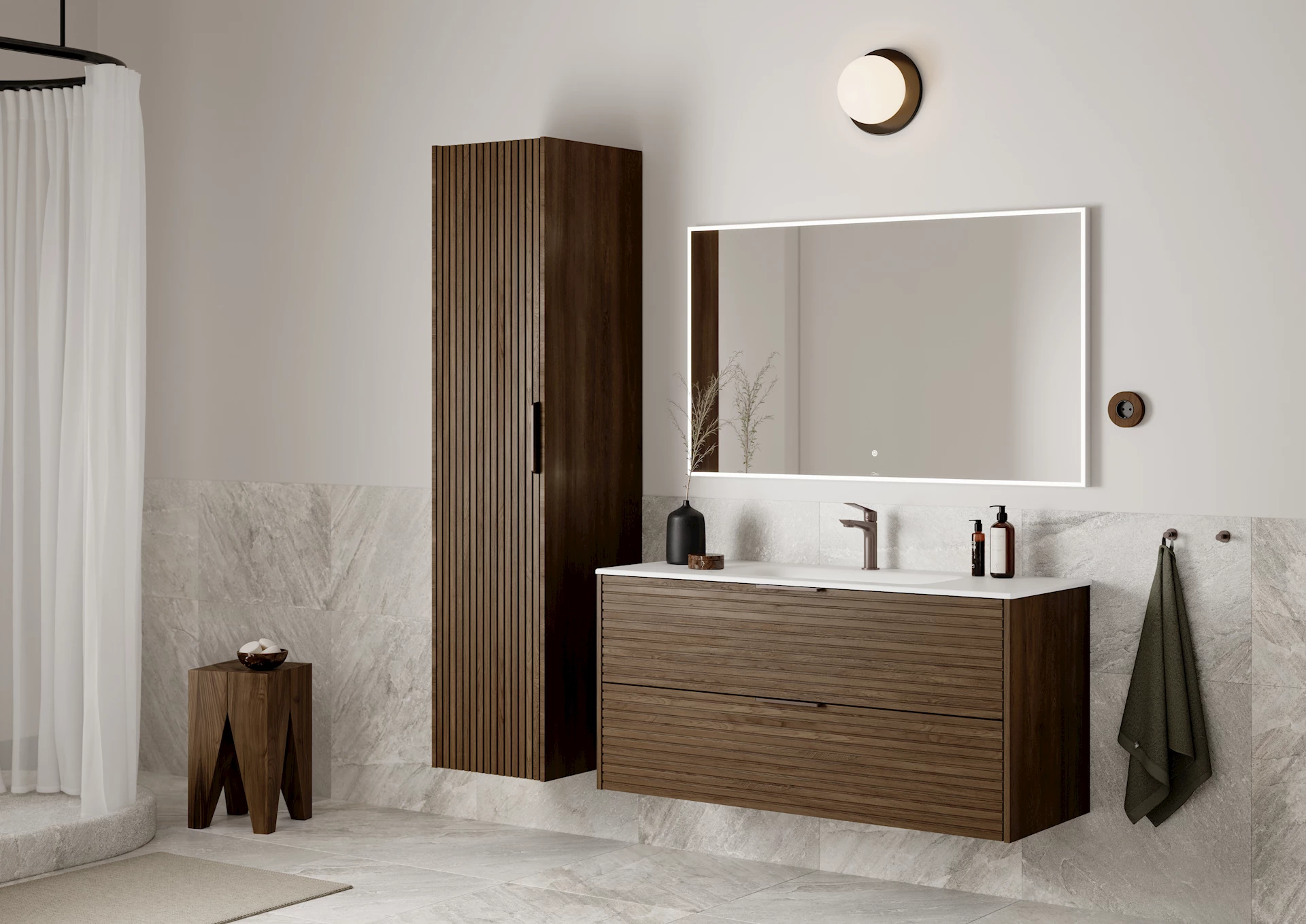 ART703 - Silje mørk eik 120 - 